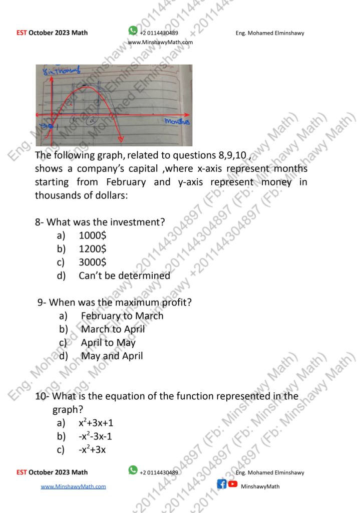 EST Exam October 2023 American Diploma Est exam october 2023 american diploma